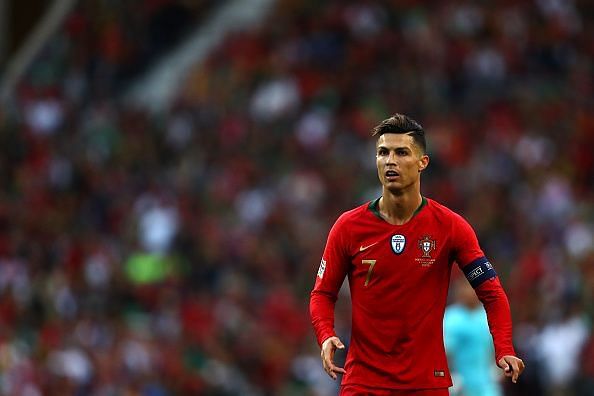 Ronaldo has scored 95 goals for Portugal